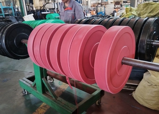 লোহা বারবেল ওজন প্লেট 5kg-20kg শক্তি এবং সহনশীলতা জন্য ঐচ্ছিক